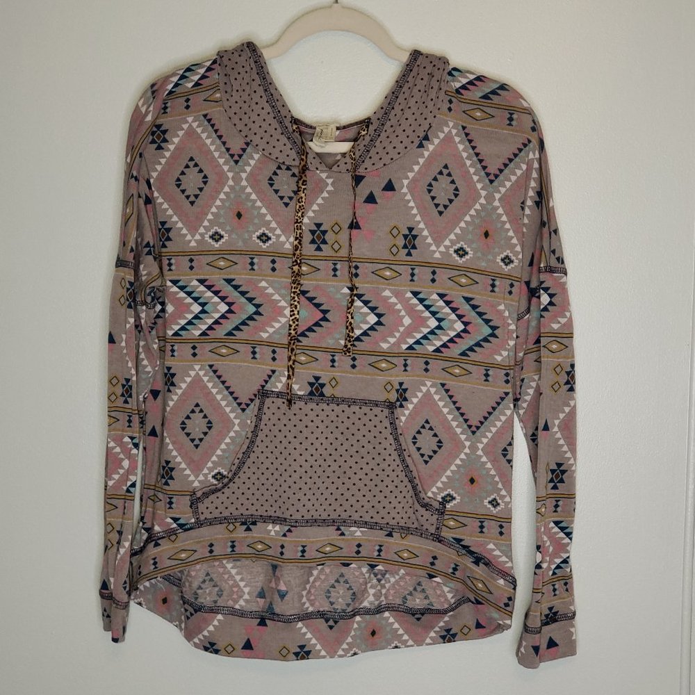Gimmicks BKE  Aztec Hoodie Large L